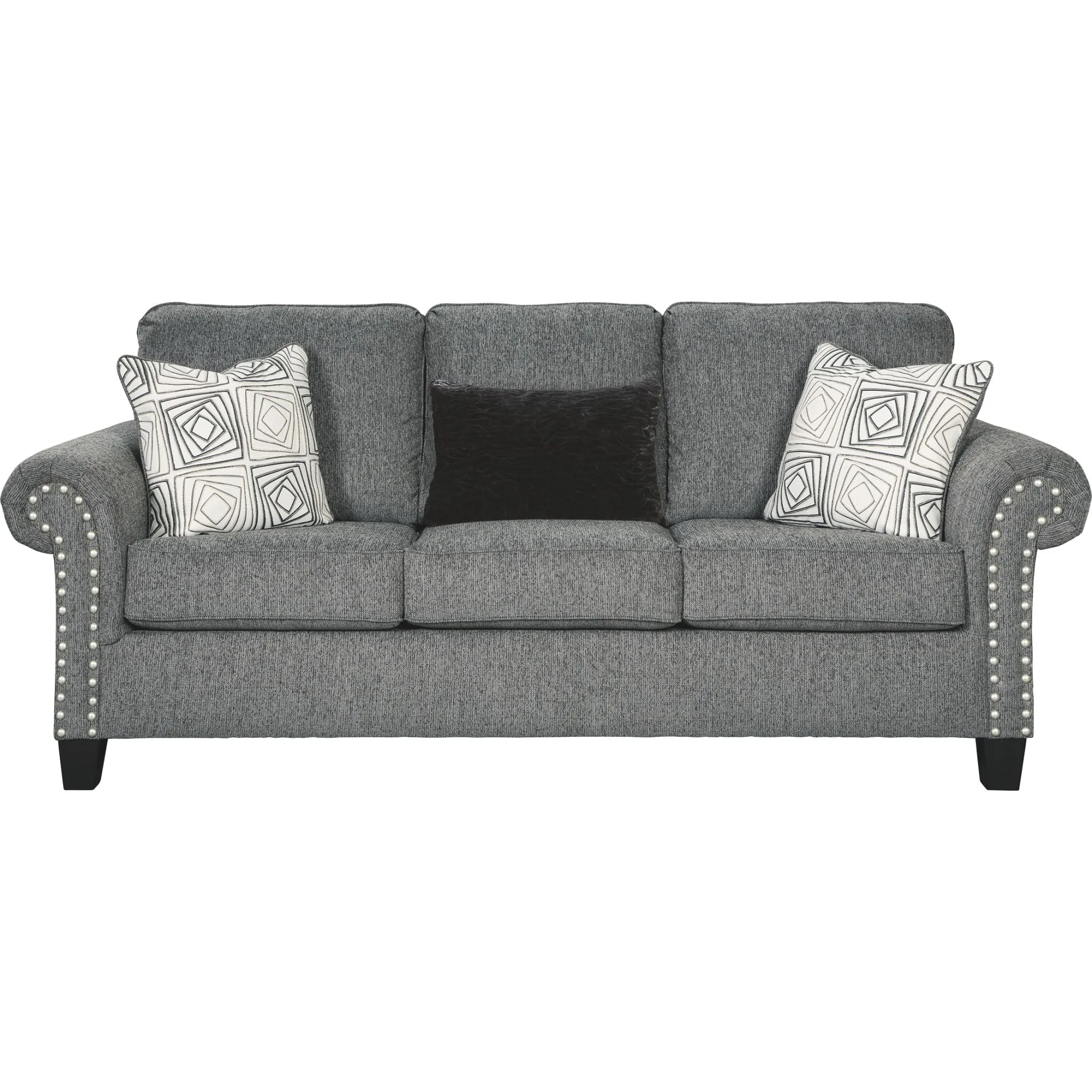 Agleno Sofa - Charcoal