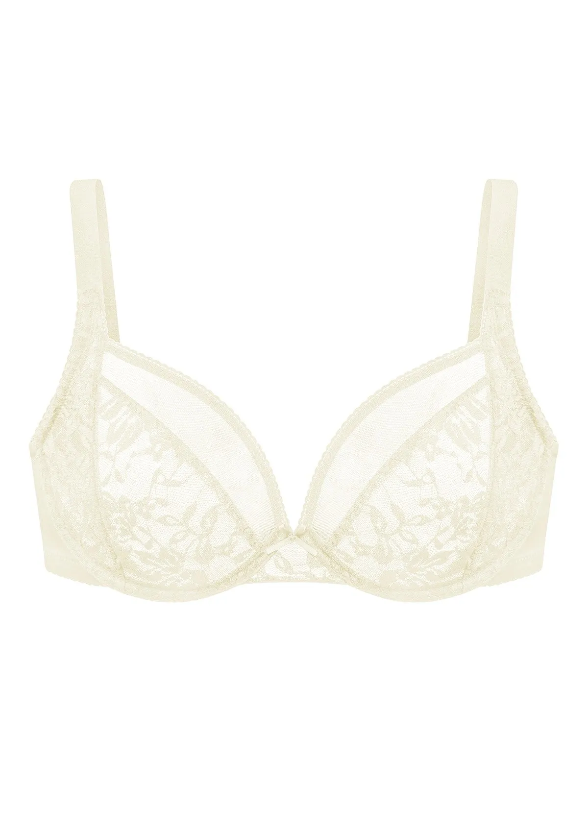 Azalea Champagne Lace Unlined Underwire Bra Set