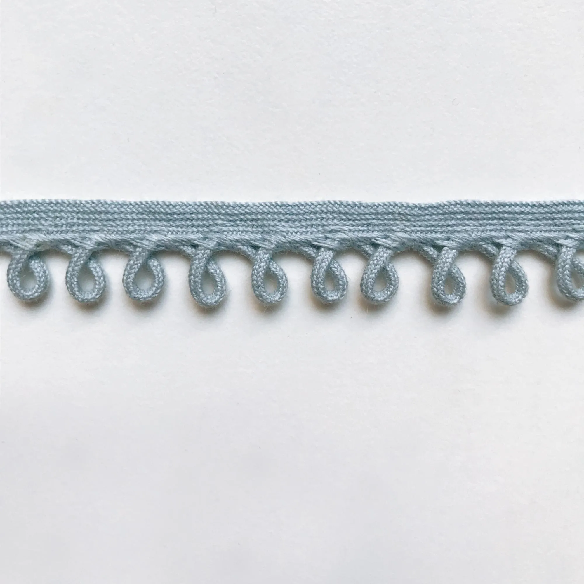 Baby Blue High Quality Decorative Loop Trim by the yard