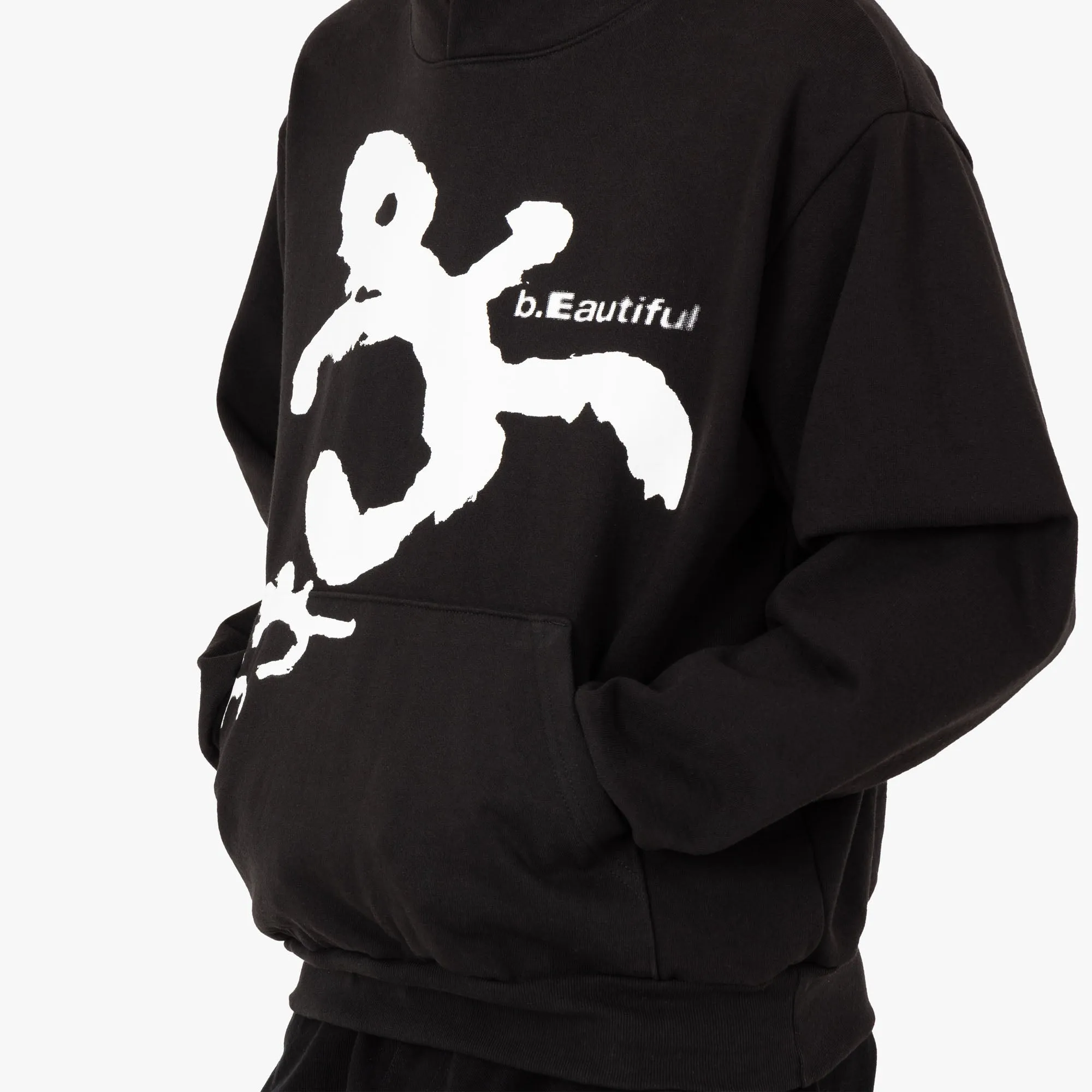 b.Eautiful Runner Pullover Hoodie / Black