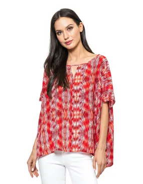 Blooming Day Clara Poncho Blouse