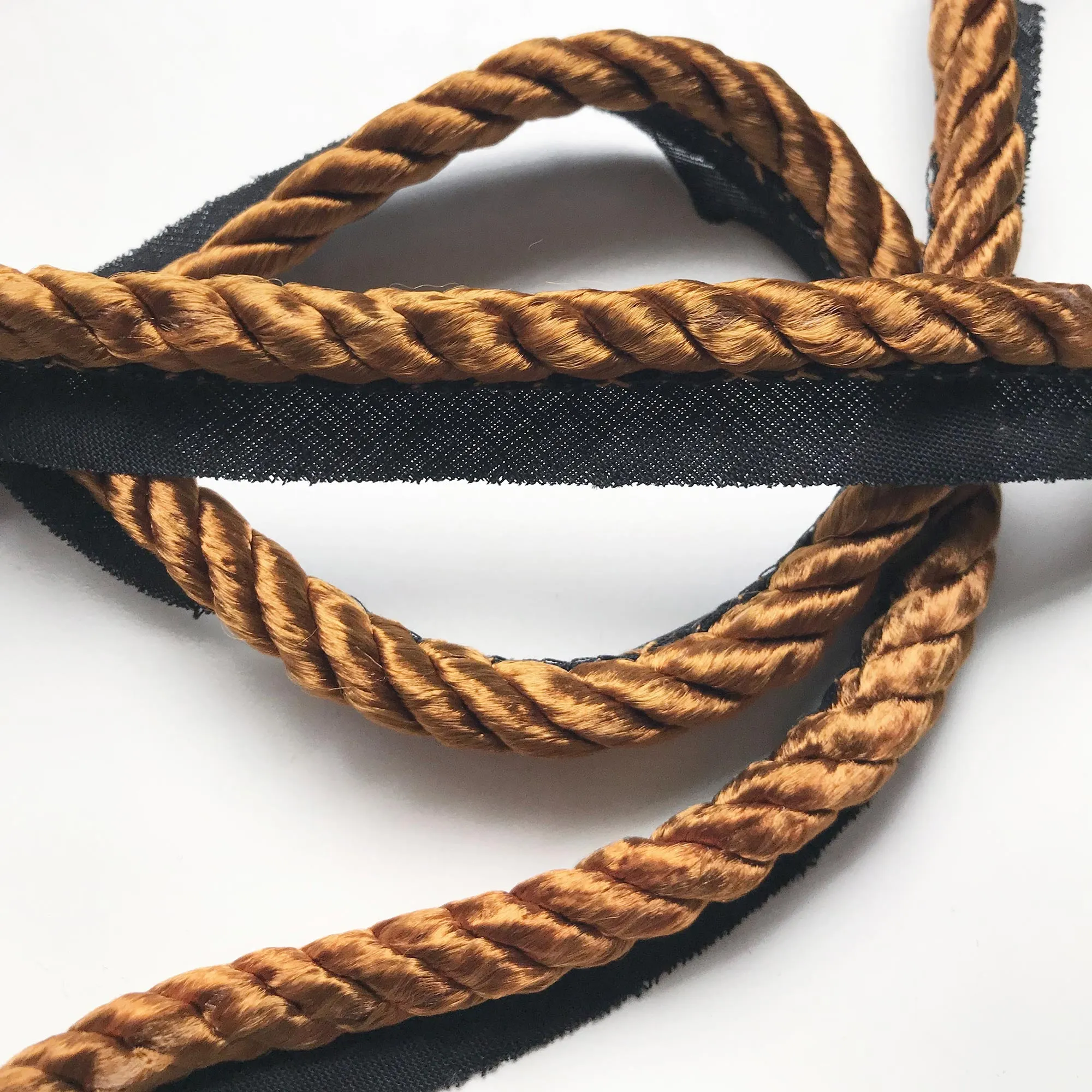 Bronze High Quality Decorative Lip Cord Trim by the yard