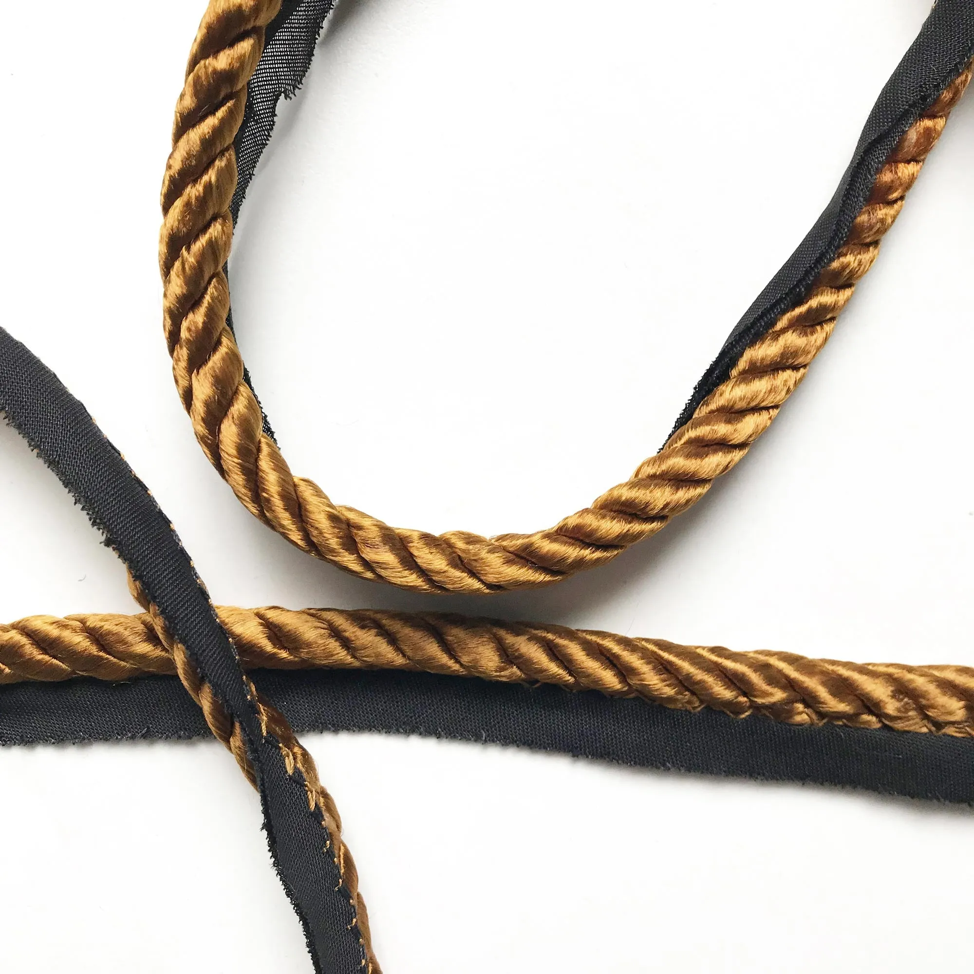 Bronze High Quality Decorative Lip Cord Trim by the yard