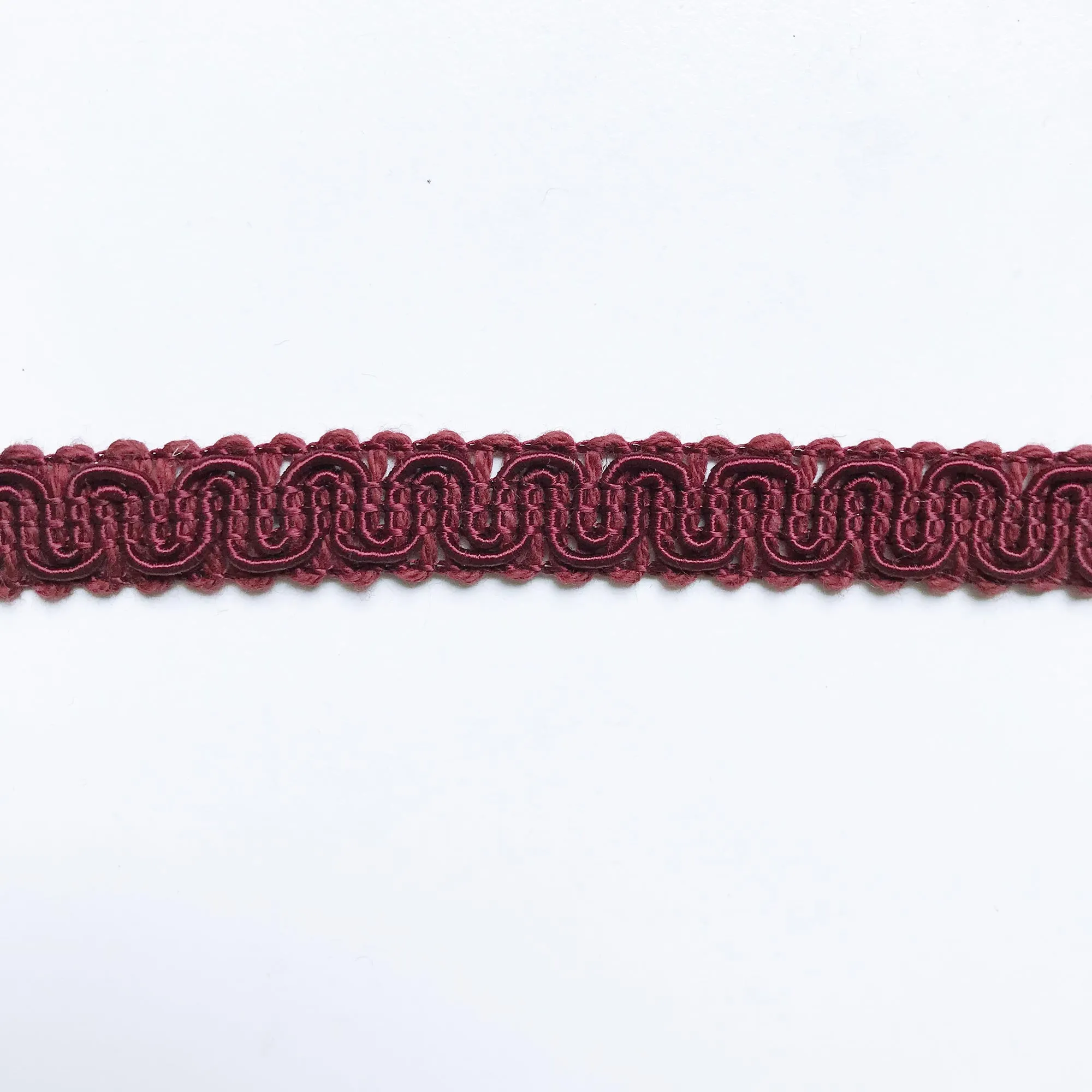 Burgundy High Quality Decorative Gimp Trim by the yard