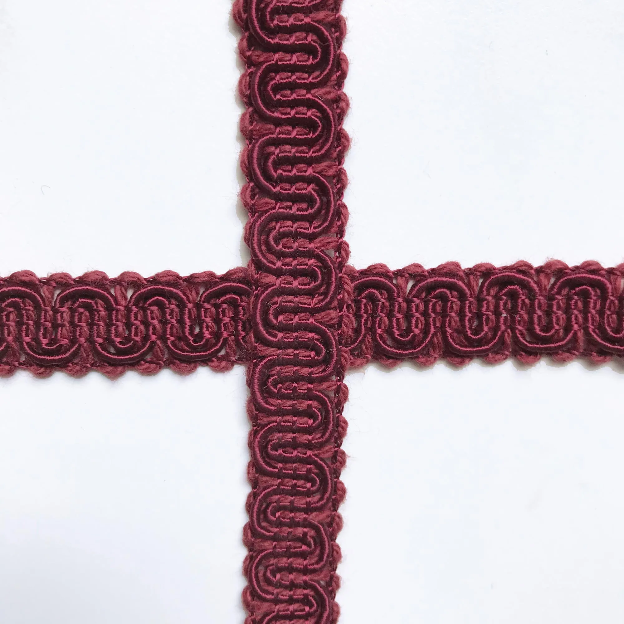 Burgundy High Quality Decorative Gimp Trim by the yard