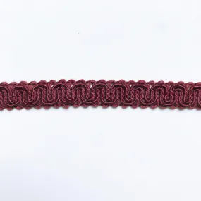 Burgundy High Quality Decorative Gimp Trim by the yard