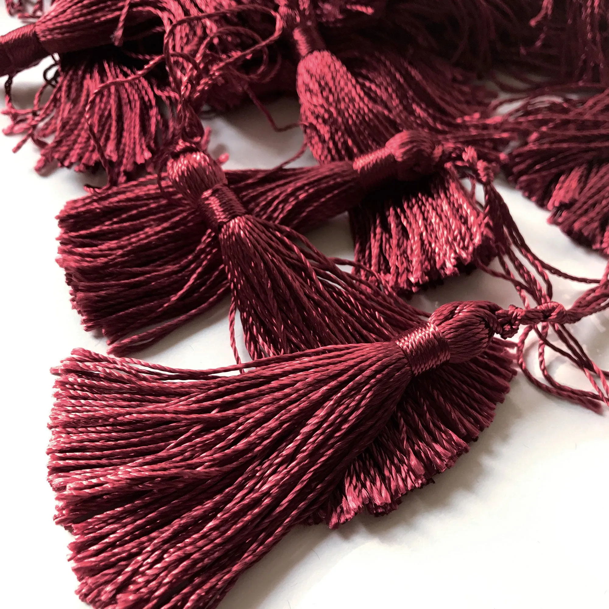 Burgundy High Quality Decorative Tassel