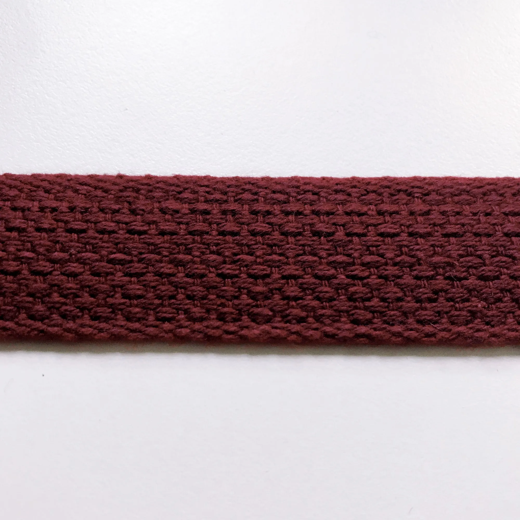 Burgundy High Quality Decorative Webbing Trim by the yard