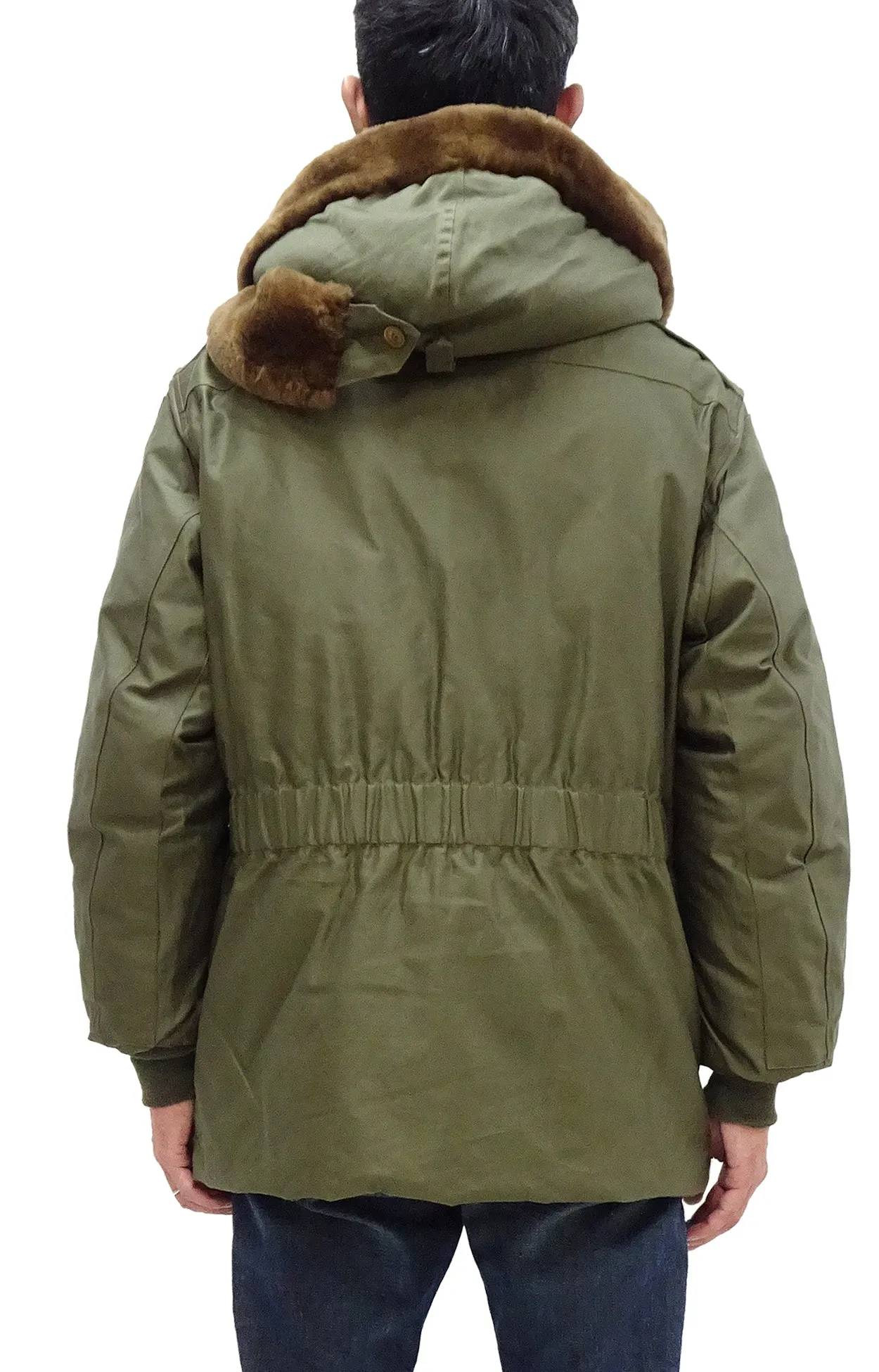 Buzz Rickson Type B-9 Flight Down Parka Men's B9 Hooded Down Jacket BR15538 Olive Drab