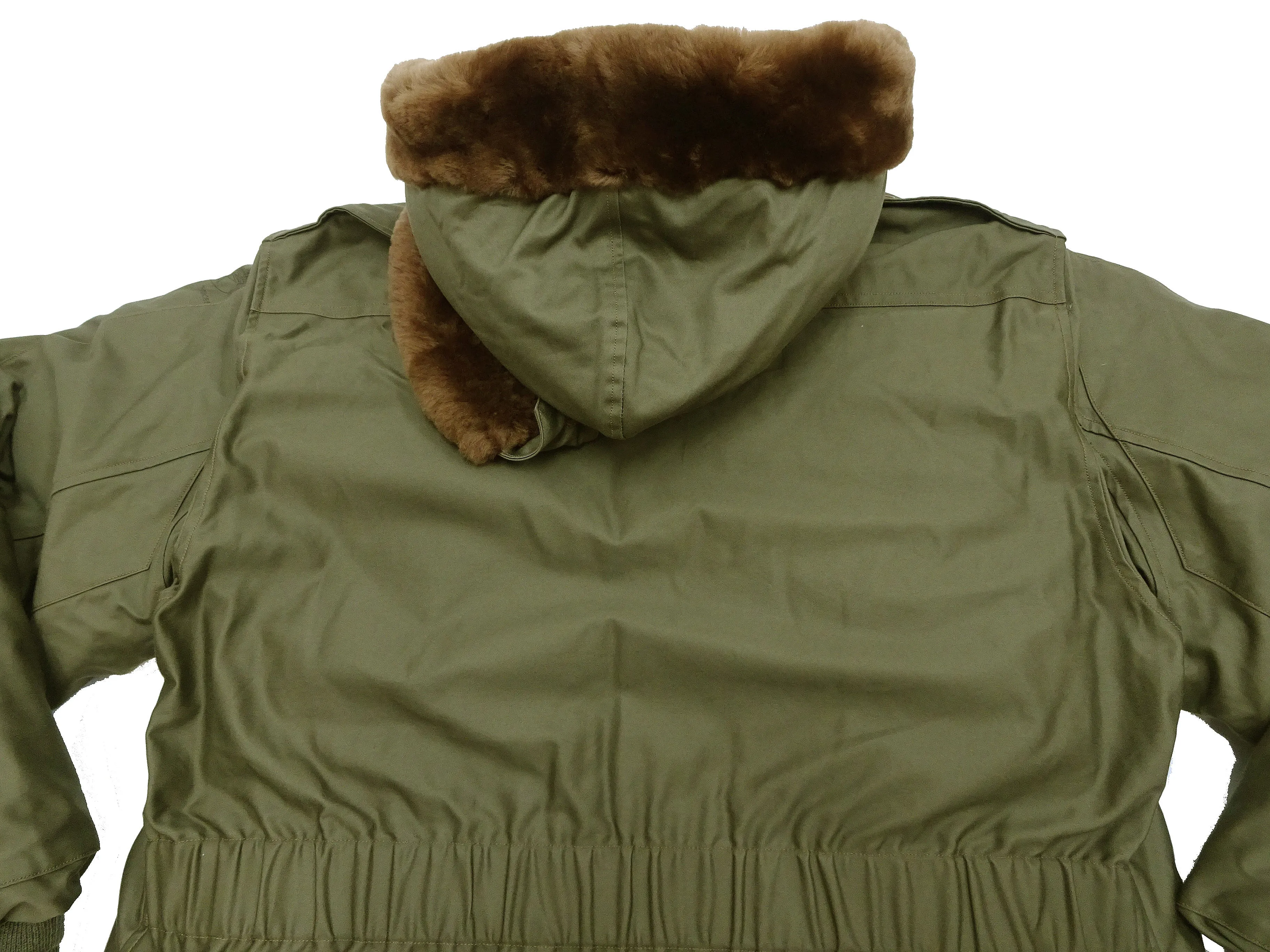 Buzz Rickson Type B-9 Flight Down Parka Men's B9 Hooded Down Jacket BR15538 Olive Drab