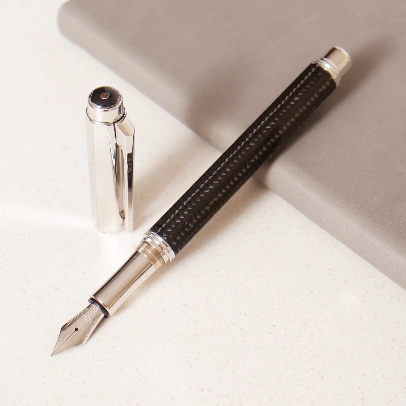 Caran D'Ache Varius Carbon Fountain Pen