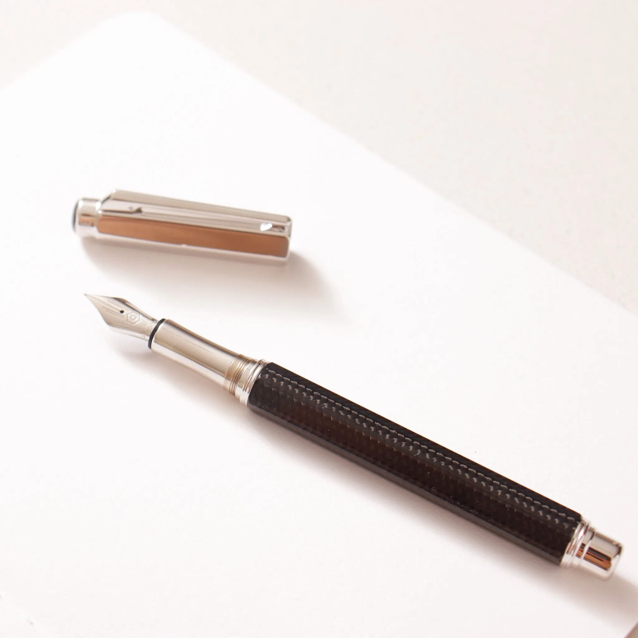 Caran D'Ache Varius Carbon Fountain Pen