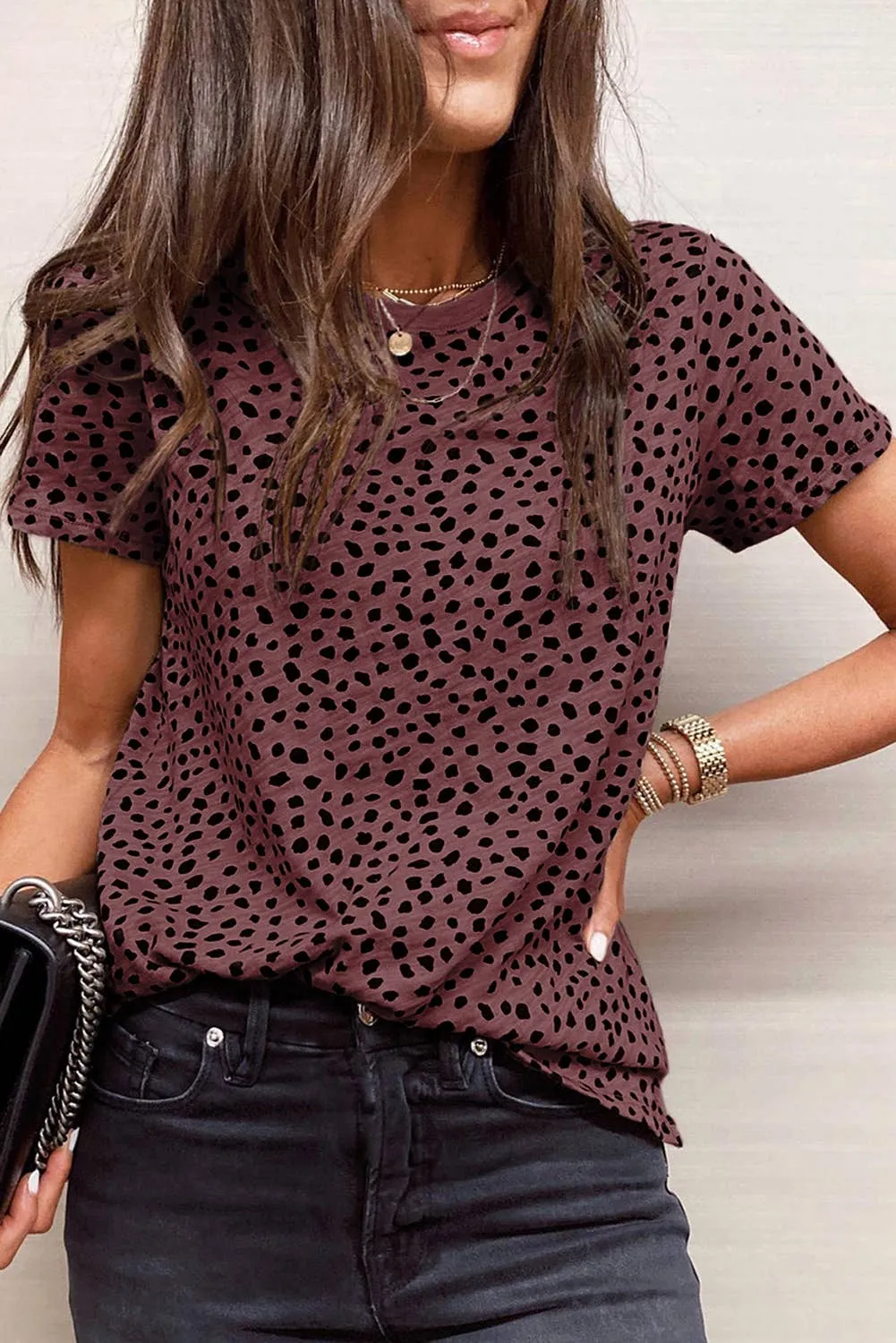 Cheetah Print Top