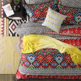 Chilli Multi Quilt Cover Set by Logan and Mason