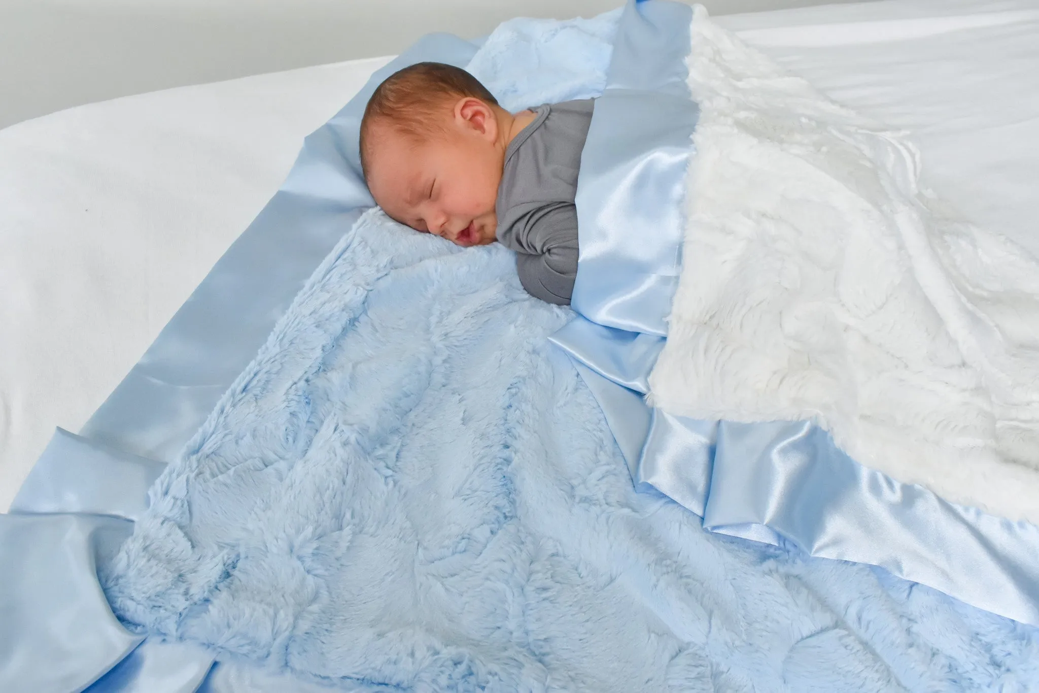 Classic Baby Blue Blanket