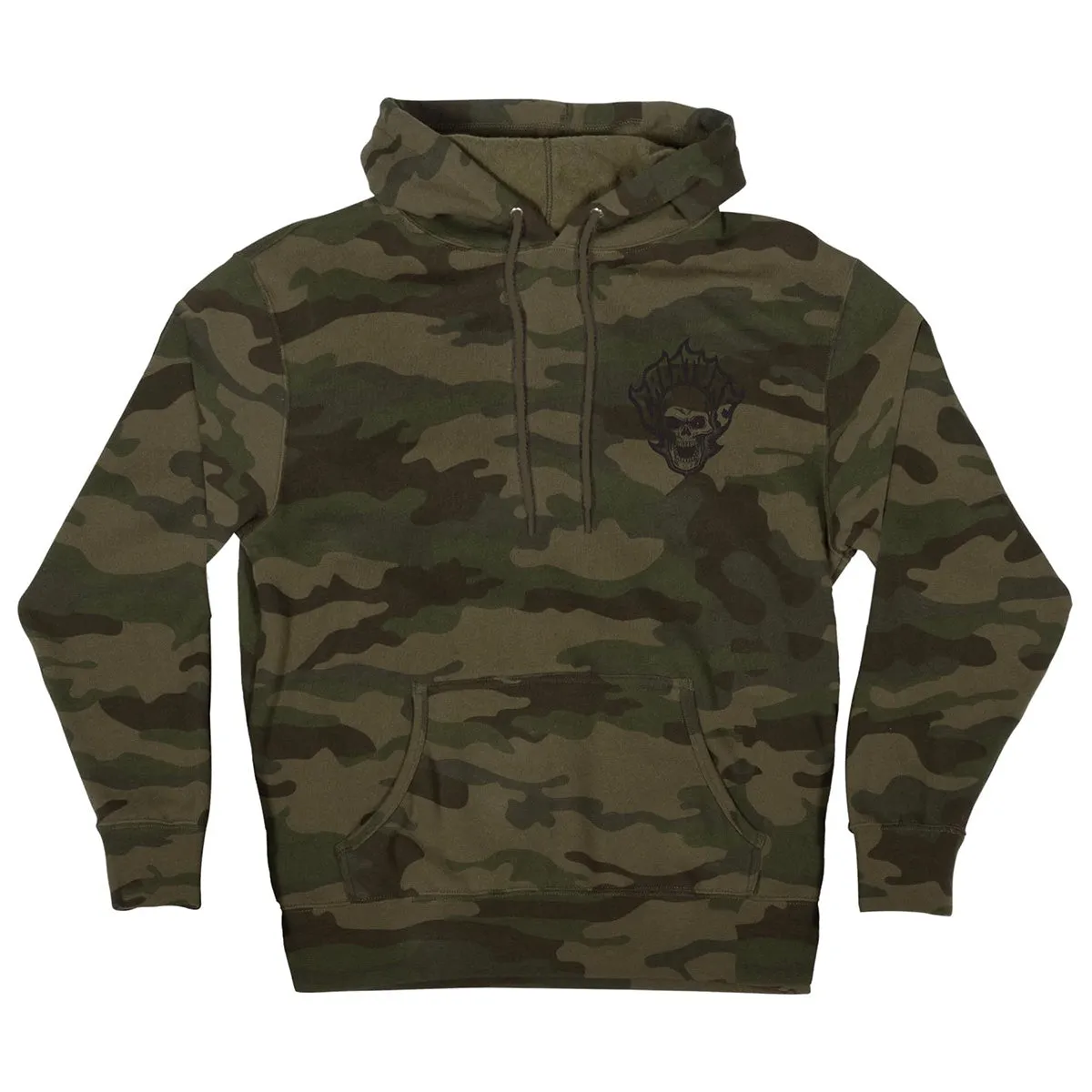 Creature - Bonehead Flame Hoodie Camo