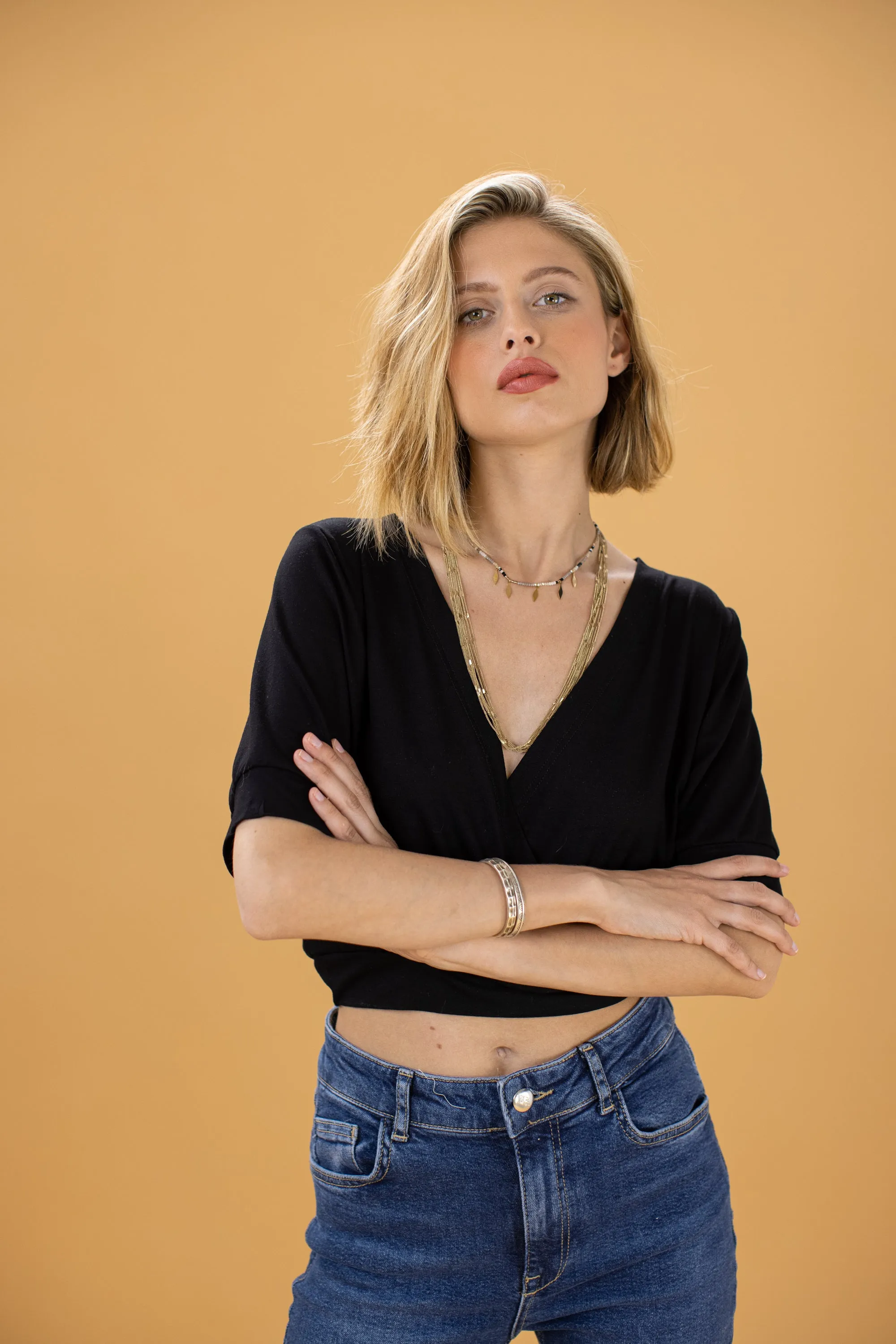 Crop Top Paloma Black