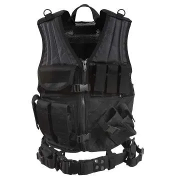 Cross Draw MOLLE Tactical Vest