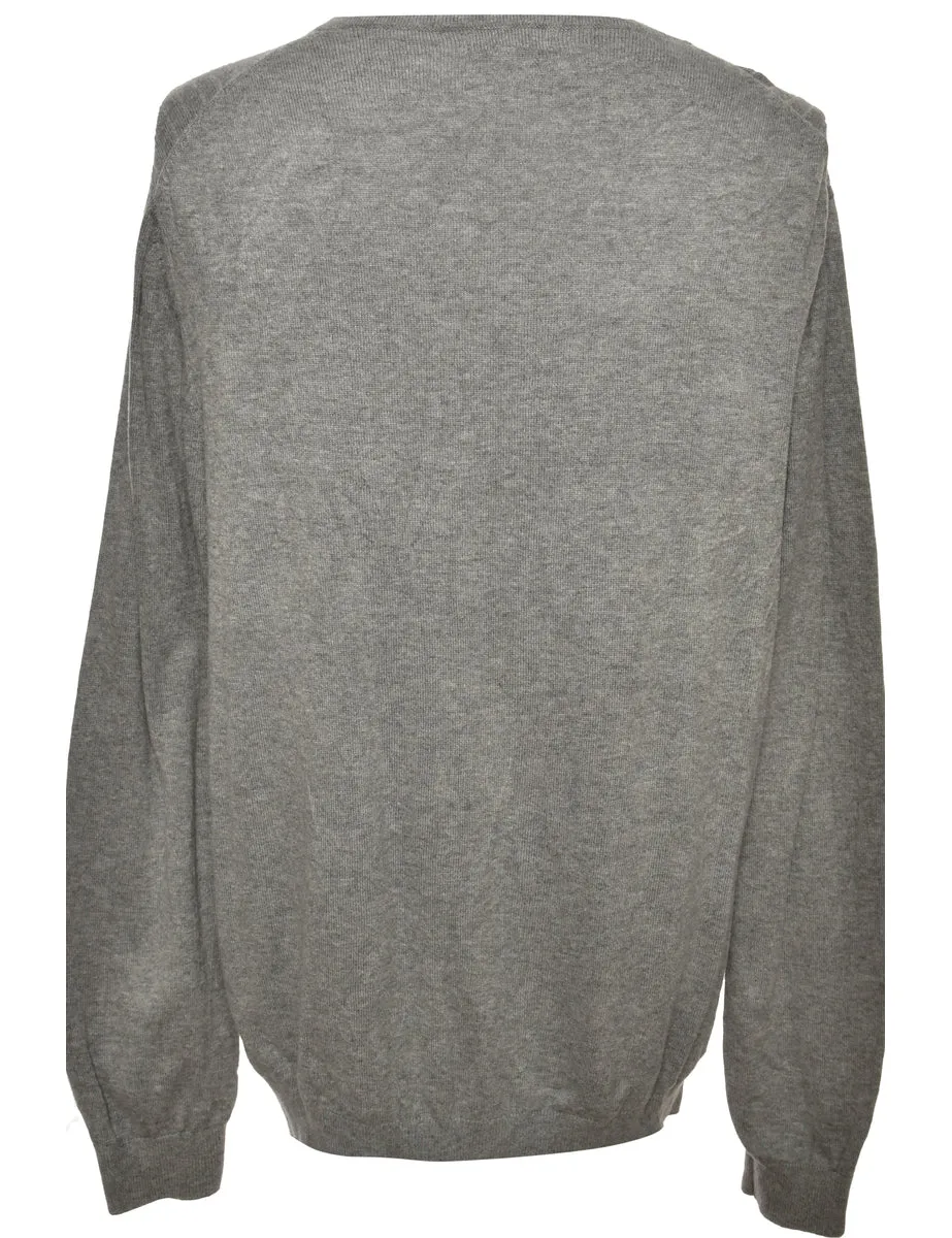 Dark Grey Van Heusen Jumper - L