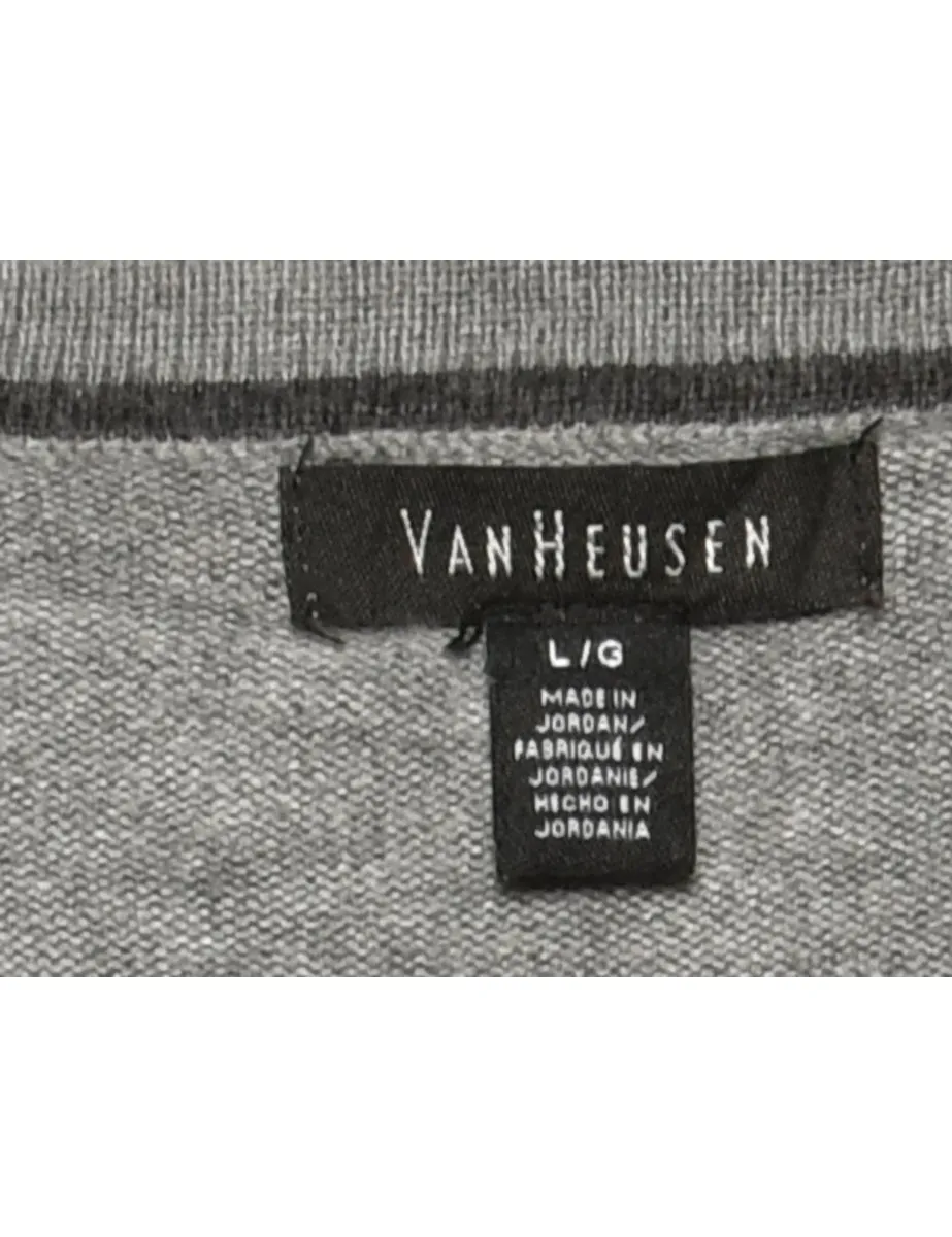 Dark Grey Van Heusen Jumper - L