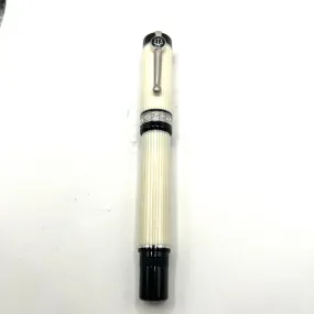 Delta Lex (Law) White Casein (Galalith) Limited Edition Fountain Pen (2012)