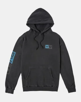 Divides Hoodie - Pirate Black