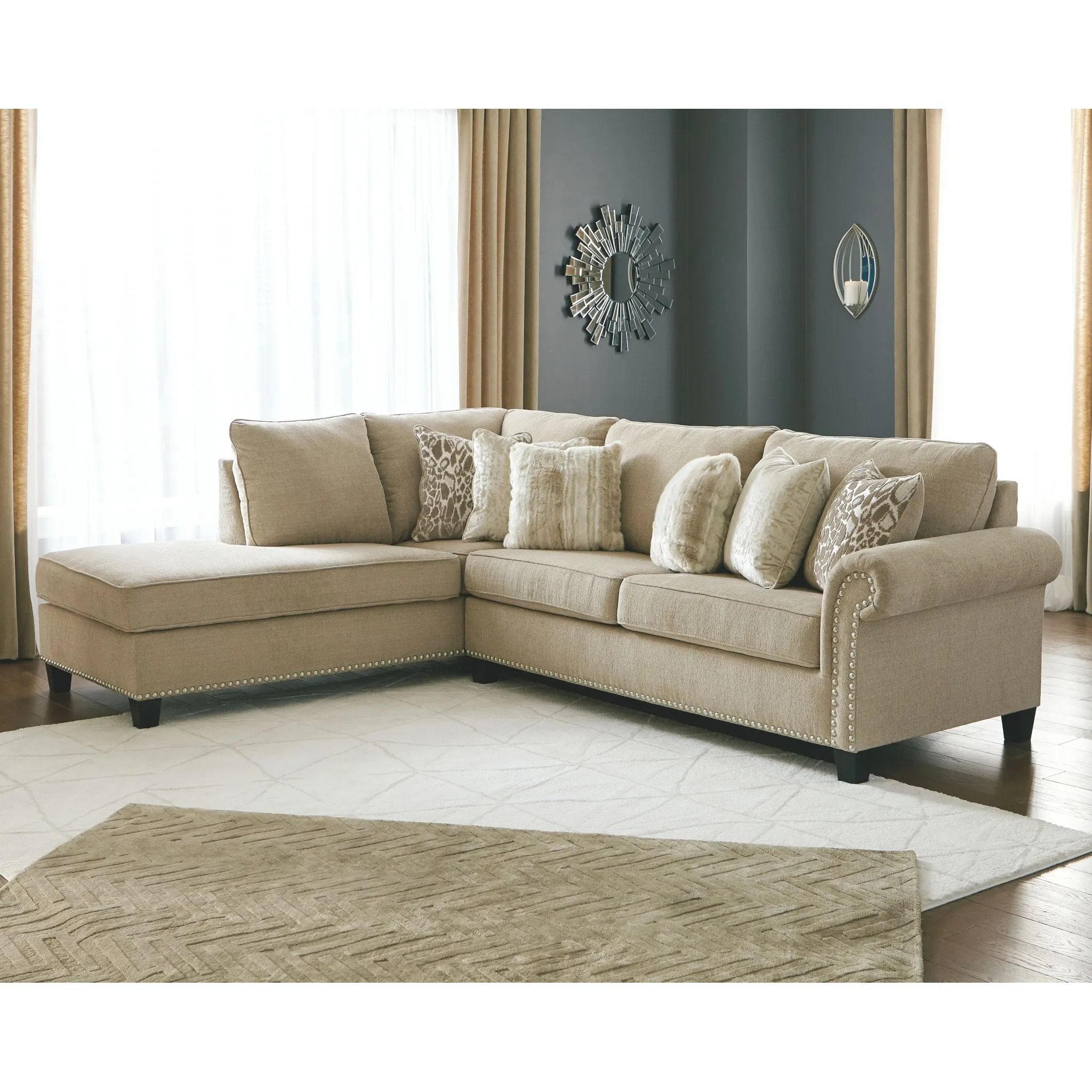 Dovemont 2 Piece Sectional with Chaise