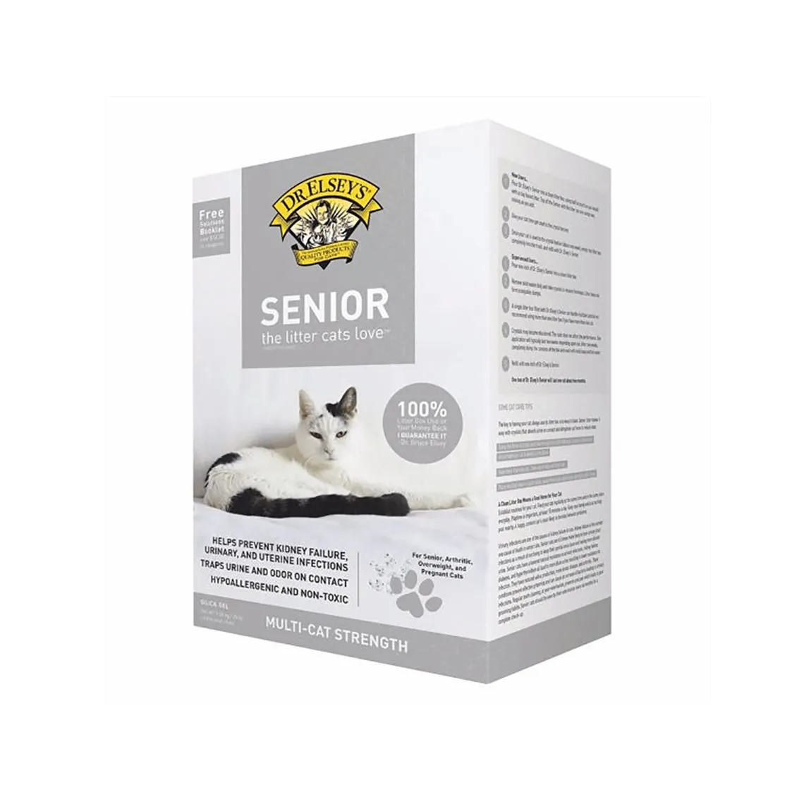 Dr. Elsey's Senior Hypoallergenic Non-Toxic Herbal Infused Silica Cat Litter