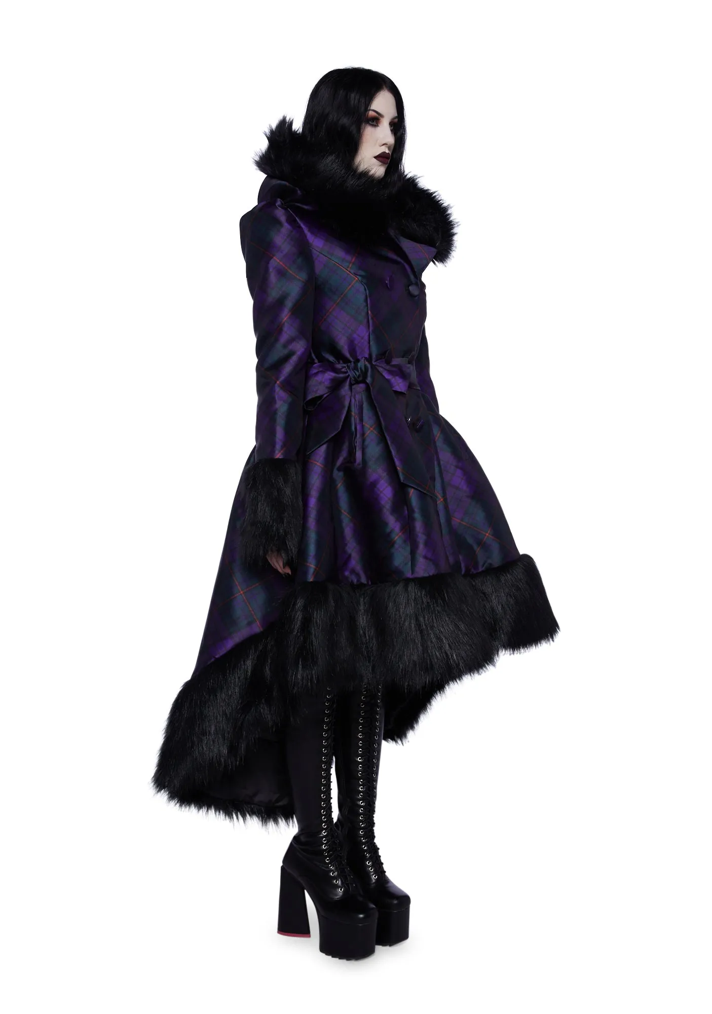 Eternal Elegance Faux Fur Coat