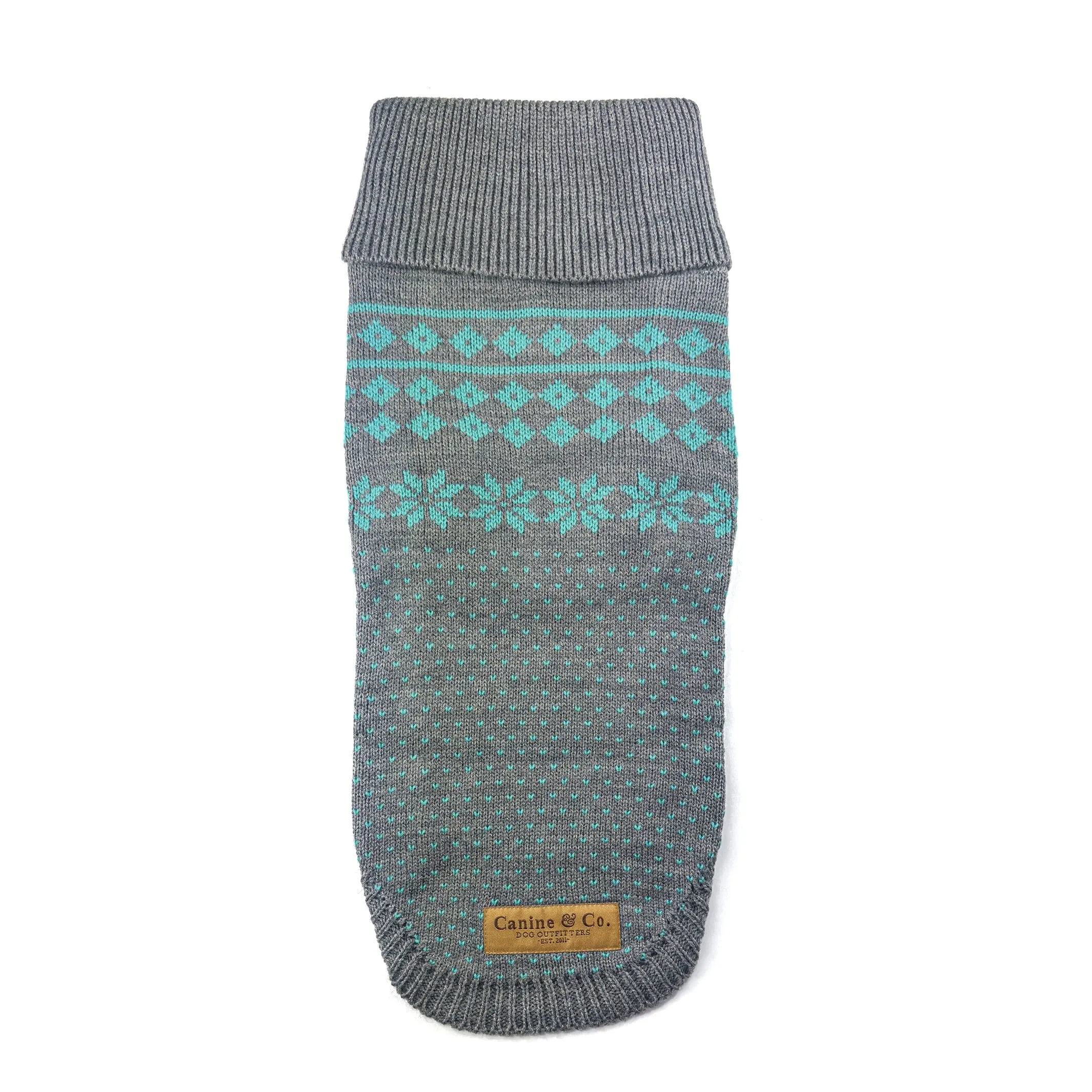 Fair Isle Dog Jumper | Classic Winter Style & Comfort