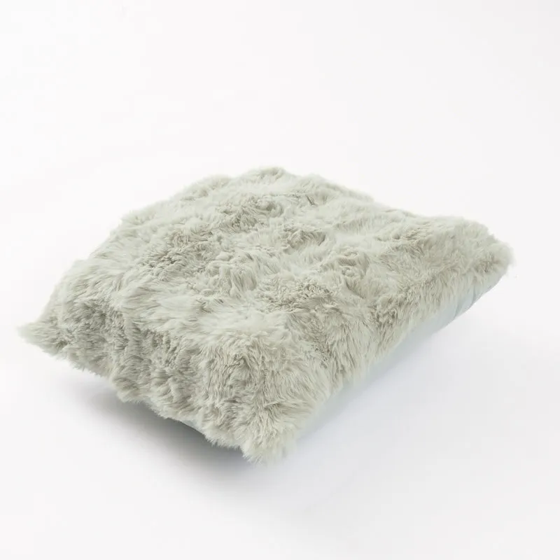 Faux Fur Scatter - Matcha