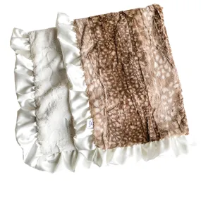 Fawn Blanket Ruffled