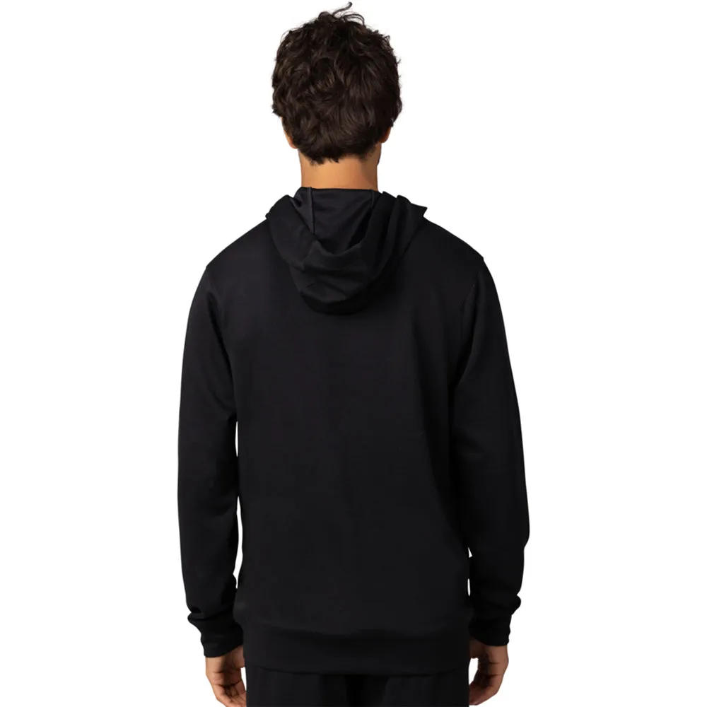 FOX BALANCE PULLOVER FLEECE HOODY [BLACK]