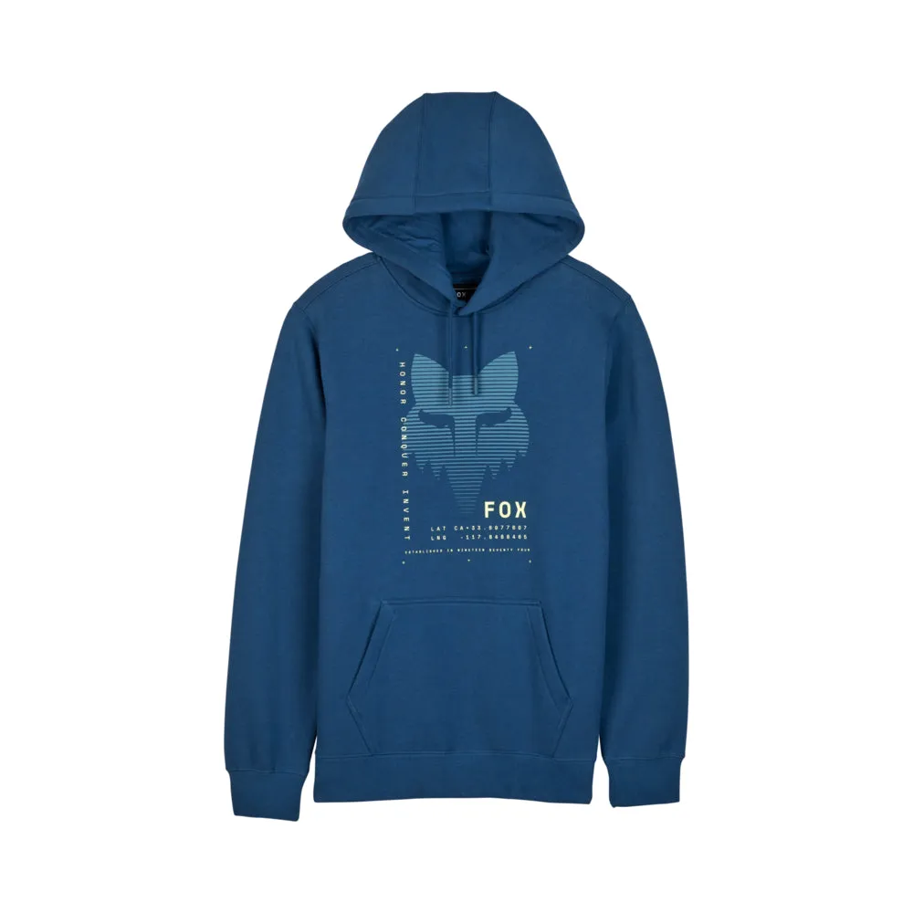 FOX DISPUTE FLEECE PULLOVER HOODY [INDIGO]