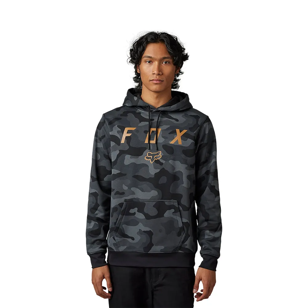 FOX VZNS CAMO PULLOVER FLEECE HOODY [BLACK CAMO]