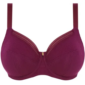 Fusion Black Cherry Full Cup Side Support Bra - Fantasie