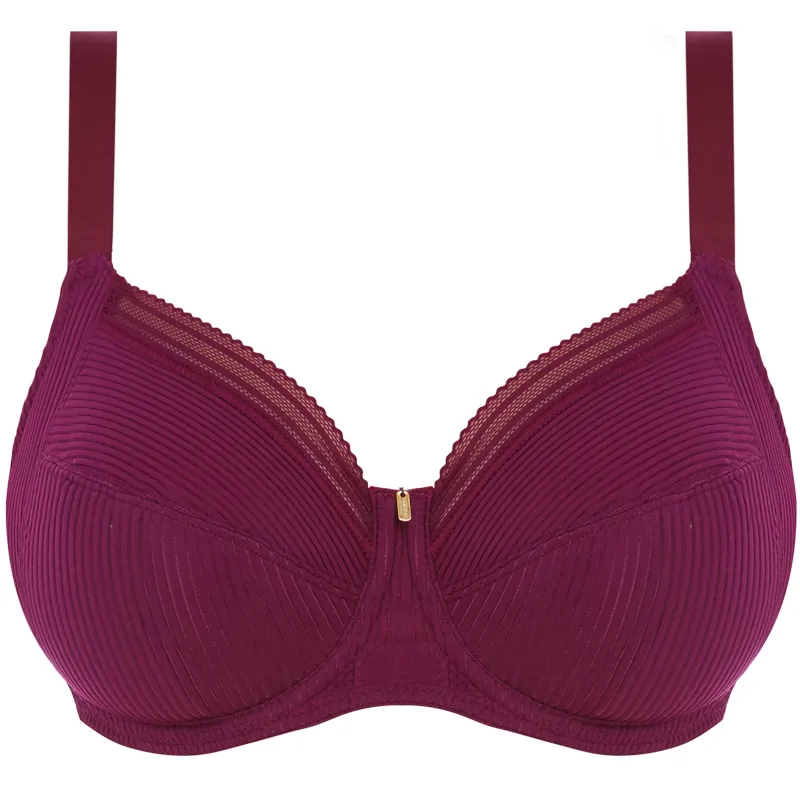 Fusion Black Cherry Full Cup Side Support Bra - Fantasie