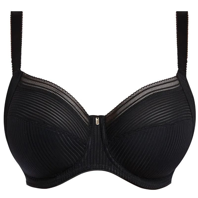 Fusion Full Cup Side Support Bra Black - Fantasie