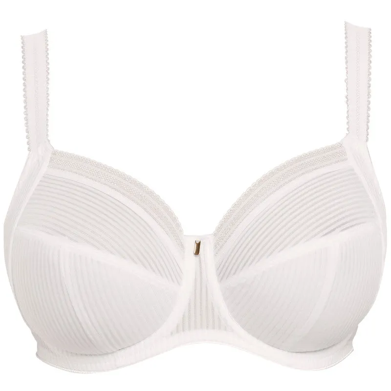 Fusion Full Cup Side Support Bra White - Fantasie