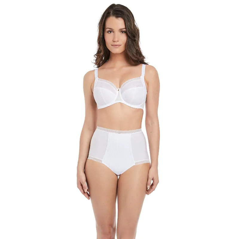 Fusion Full Cup Side Support Bra White - Fantasie