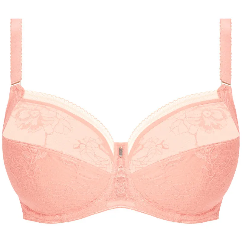 Fusion Lace Full Cup Side Support Bra Blush Pink - Fantasie