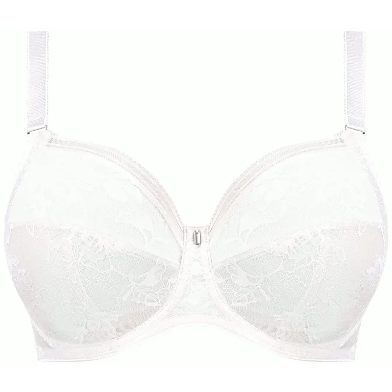 Fusion Lace Full Cup Side Support Bra White - Fantasie