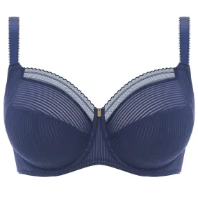 Fusion Navy Blue Full Cup Side Support Bra - Fantasie