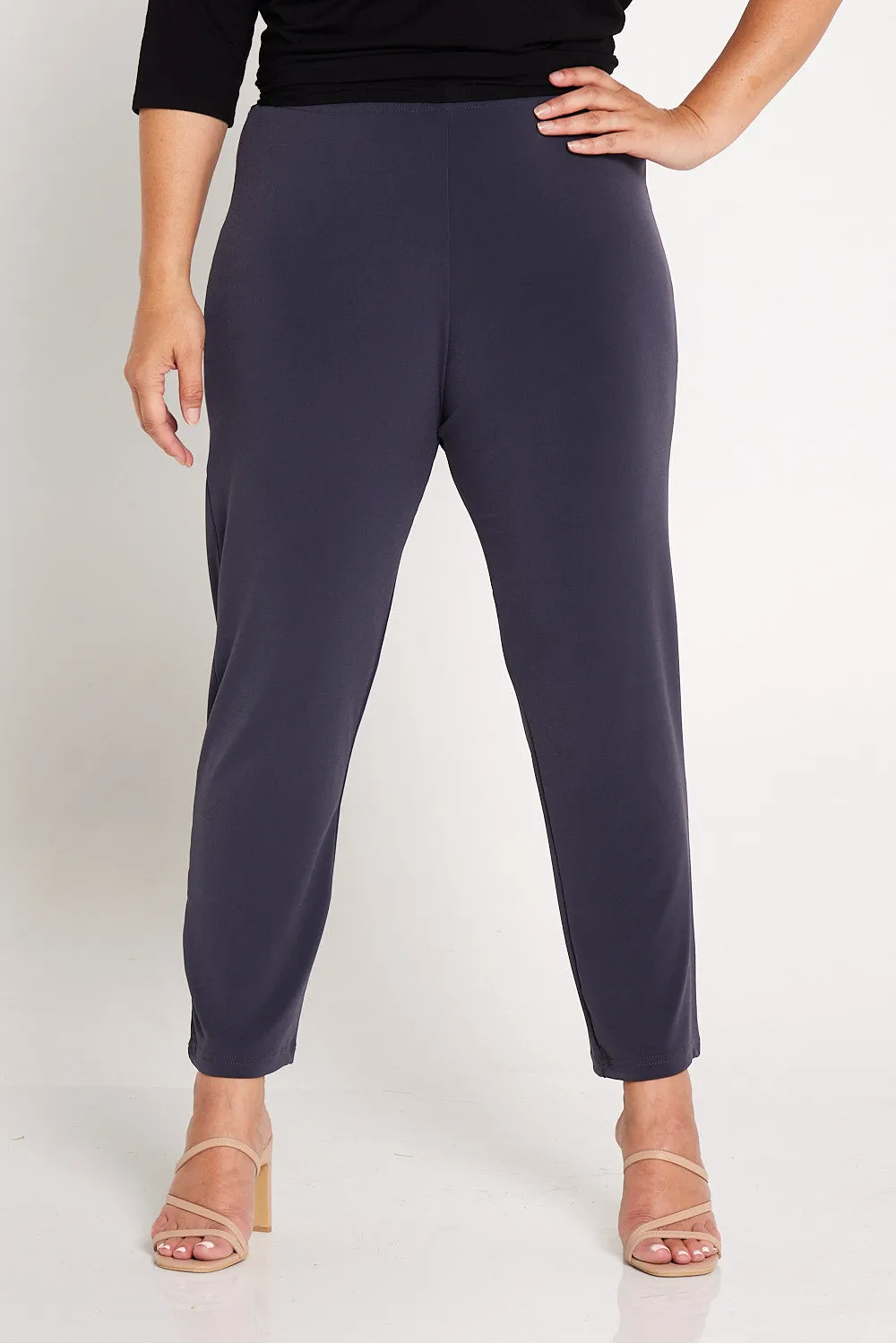 Gianna Pants Petite - Charcoal