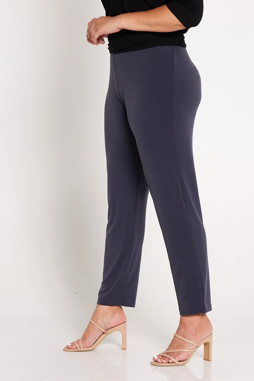 Gianna Pants Petite - Charcoal