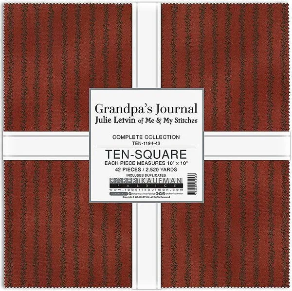 Grandpa's Journal Ten-Square 42 - 10" squares