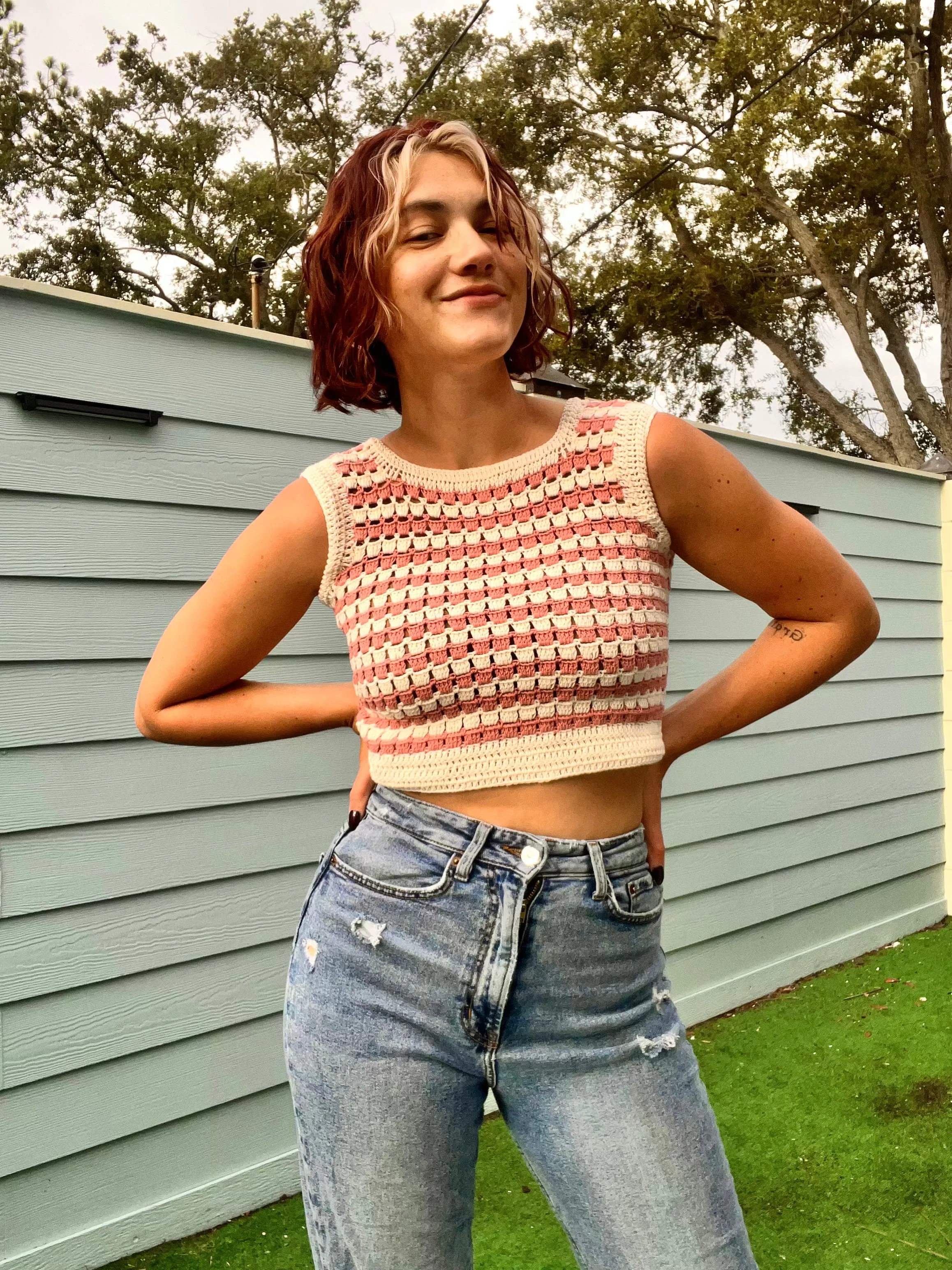 Granny Stitch Crop Top !!CROCHET PATTERN ONLY!! - Choose What You Pay