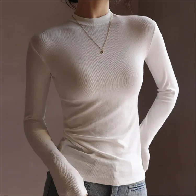 Half Turtleneck Long Sleeve Base Layer Shirts