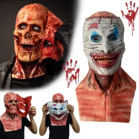 Halloween Double Layer Mask - Scary Masks for Adult Costume Party