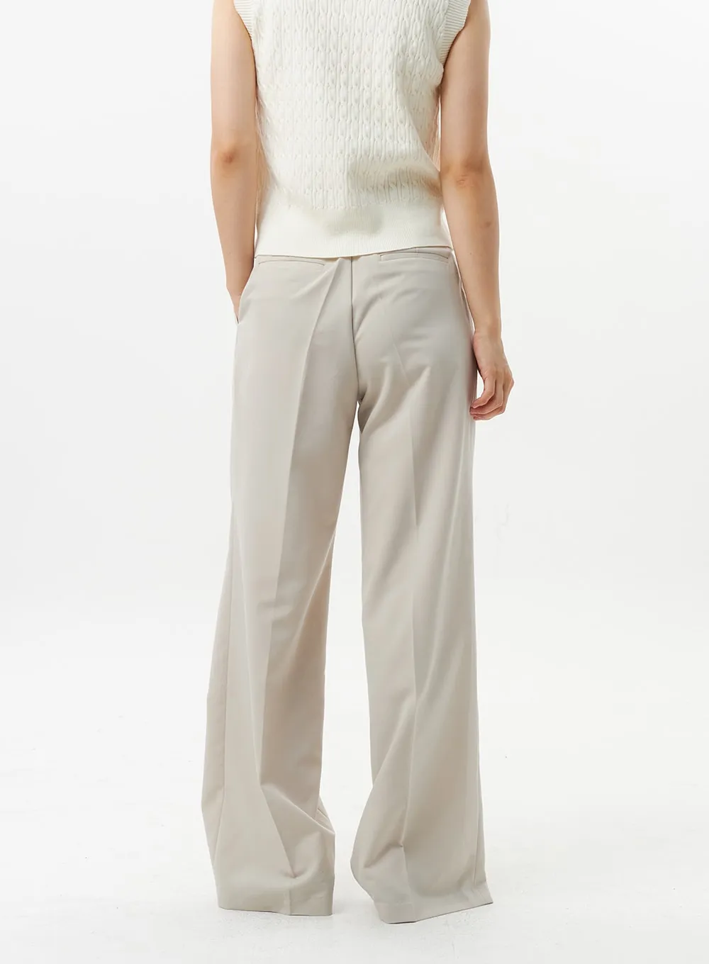 High Waist Tailored Pants OL312